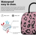 thumbnail image 3 of Womens Pink and Black Of Leopard Print Lunch Box for Work,Insulated Lunch Bag for Women,Loncheras Para Mujer,Leakproof Adult Lunch Bag for Work,Beach,Travel,Picnic,Camping, 3 of 7