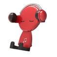 thumbnail image 1 of Car Air Vent Phone Holder Vehicle Cell Phone Mount Universal Stand for All Autos Smartphones Red, 1 of 12