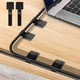 thumbnail image 1 of Organizadores de cables DYREOOE para gestión de cables, 48 unidades, color negro, 1 of 6
