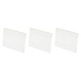 thumbnail image 1 of Soporte de señalización acrílico para montar en la pared 5.1 x 3.5 pulgadas soporte de señalización de plástico transparente horizontal, paquete de 3, 1 of 5