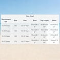 thumbnail image 3 of Hellosay One Piece Swimsuits for Girls Halter Bathing Suit Padded Smocking Beachwear Star Beach Swimwear Size 13-17, 3 of 7