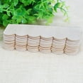thumbnail image 7 of Ludlz 12Pcs 1/12 Doll House Wooden Roof Tiles DIY Miniature Room Painting Accessory, 7 of 7