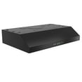 thumbnail image 2 of Broan-NuTone BCDJ136BL BCDJ Glacier Range Hood with Light, 36-inch, Black, 2 of 5