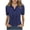Navy Womens Tops, variant on Golf Shirts for Women Short Sleeve Collared Tops Womens V Neck Polka Dot Pullover Summer Blouses Mother Day Gifts