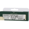 thumbnail image 1 of Bolígrafo Faber-Castell FC167151 PITT Artist, color blanco y negro (paquete de 4), 1 of 8