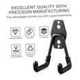 thumbnail image 3 of TABLZONE 2-Pack Heavy Duty Black Metal Garage Wall Hooks, Utility Storage Hangers for Tools and Equipment Organization, 3 of 8