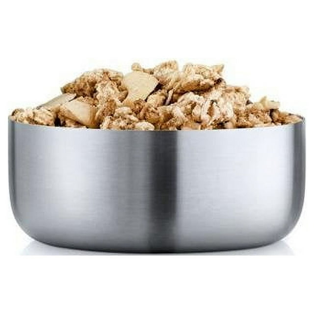 Blomus 63634 Bol à Collation Mat en Acier Inoxydable, Moyen, Capacité de 8 oz pour Fruits et Noix, 1 Unité