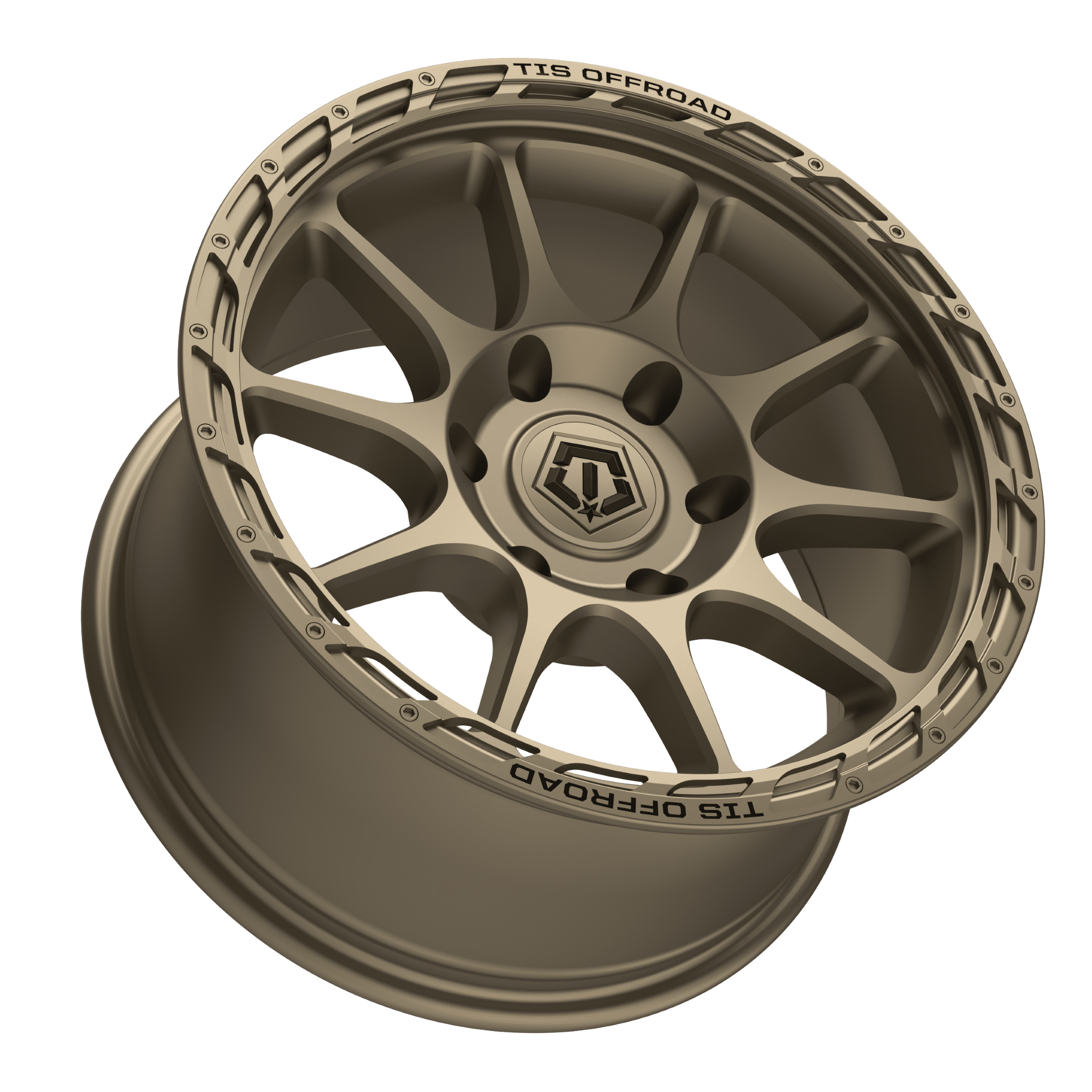 TIS 563BZ Satin Bronze 22x12 8x6.5 -44mm (563BZ-2228144) - Walmart.com