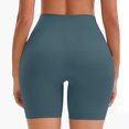 thumbnail image 2 of BTDECLAR Biker Shorts for Women with Pockets High Waisted Stretchy Soft Workout Gym Shorts Solid Basic Casual Summer Yoga Running Leggings, 2 of 4