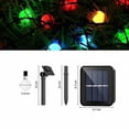 thumbnail image 5 of Guirnaldas de luces solares LED (1 pieza, 30 cuentas de lámpara), 5 of 5