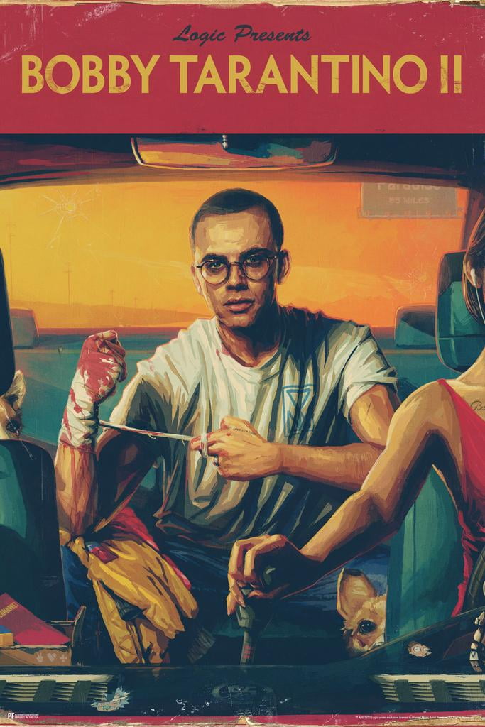 Logic Merch Bobby Tarantino II Album Cover Art Rap Posters Logic Rapper ...