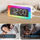 thumbnail image 3 of Digital Alarm Clock for Bedrooms with Light,Dual Loud Mirror Alarm Clocks for Heavy Sleepers Adults,Teens,Kids with Snooze,10 Levels Brightness Bedsid, 3 of 5