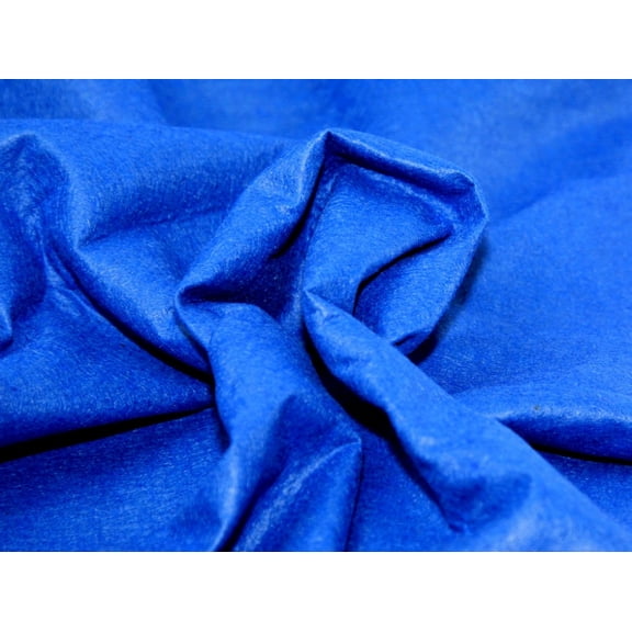 Minerva Wool Felt Fabric 70% Viscose, 30% Wool Royal Blue - per yard