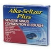 Alka-seltzer Plus Severe Sinus Congestion and Cough Liquid Gels, 20 Count