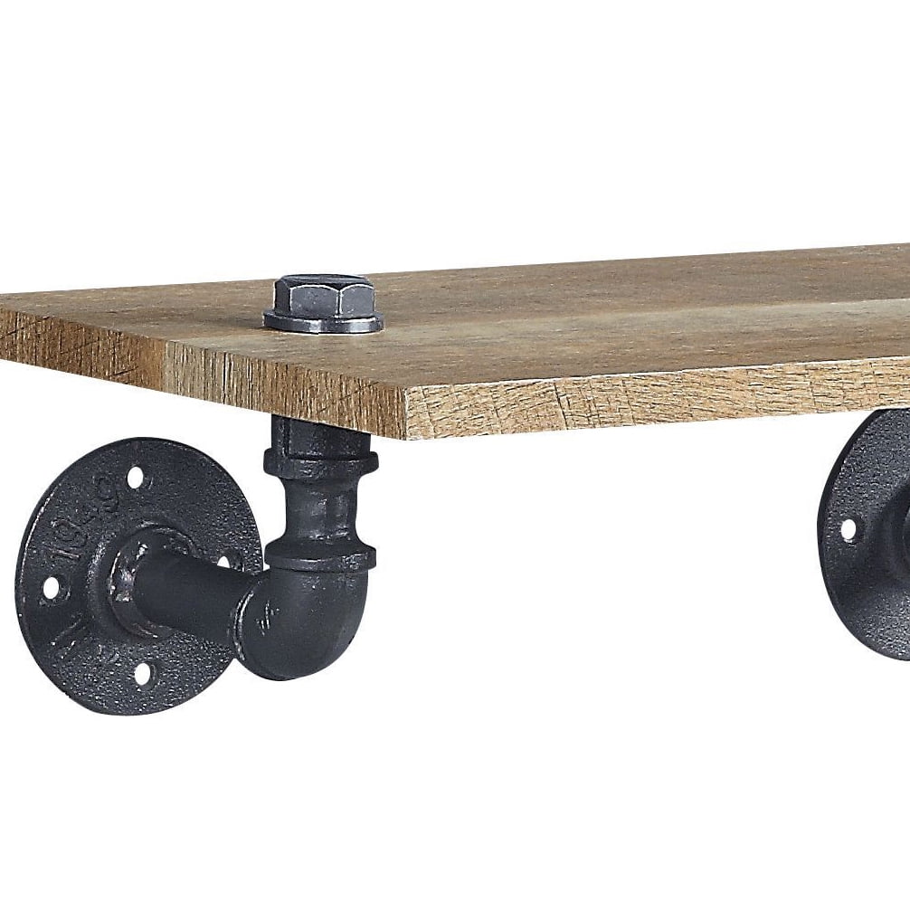 Wall Rack Black Finish