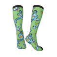 thumbnail image 4 of Balery Motorcycle Riding Dinosaur Fun Novelty Socks Men'S Women'S Crew Socks Funny Crazy Novelty Socks Quirky And Cool Socks, 4 of 9