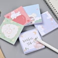 thumbnail image 6 of 4pcs Cute Cartoon Memo Pad Sticky Notes Writing Pads Label Mark Stickers, 6 of 20