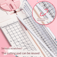 thumbnail image 3 of Paper Trimmer Craft Paper Cutter,4-In-1 Paper Trimmer 12in Craft Paper Cutter for Multi-Function Scrapbooking Tool Blue, 3 of 6