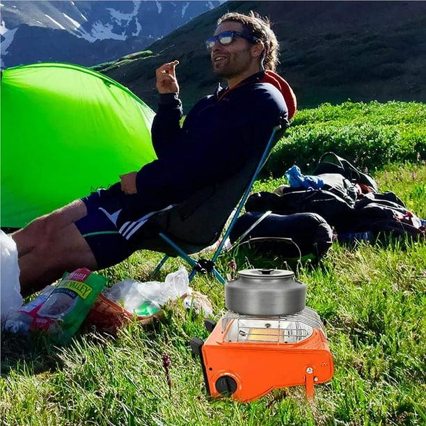 Petit Chauffage D’Appoint à Gaz – Camping Et Extérieur – Fabrication Allemande (Occasion)