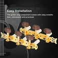 thumbnail image 2 of Youkk 2pcs Guitar Tuning Pegs Accessories Modification Professional 3 Connections Tuner Peg Machine Head Instrument Components, 2 of 6