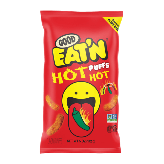 Good Eat'n Hot Hot Puffs 5oz