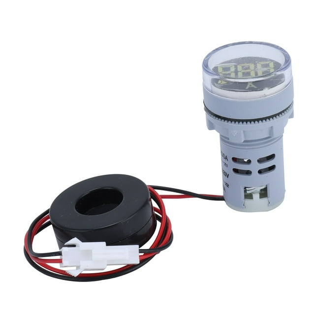 Digital Current Meter, Stable Performance Current Signal Light Durable For Home Red,Blue,Green,Yellow,White