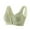 Green, variant on TAGOLD Womens Plus Size Bra,Summer Bras for Womens,Women's Sexy Comfortable Soft Solid Color Front Open Button Underwear Large Size Bra Secondary Breast