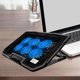 thumbnail image 1 of Almohadilla De Enfriamiento Para Computadora Portátil Con 6 Ventiladores Soporte Ergonómico Ajustable Para Computadora Portátil Con Velocidad Del Viento perfke Soporte de almohadilla de enfriamiento para computadora portátil, 1 of 9