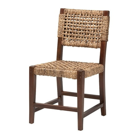 bali & pari Alise Handwoven Seagrass Dining Chair