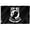 Black, variant on Anley Fly Breeze 3x5 Foot POW MIA Flag - You are Not Forgotten Banner