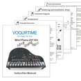 thumbnail image 3 of Kit STEM de electrónica para soldar piano DIY VOGURTIME 18 x 13 cm, 3 of 5