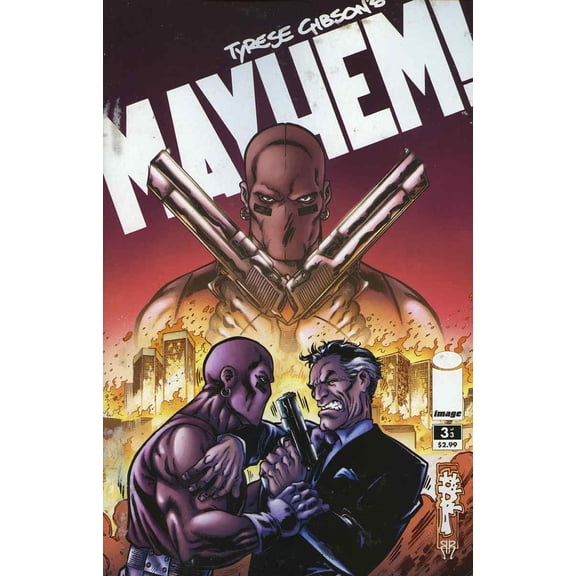 Mayhem (Tyrese Gibson's ) #3 VF ; Image Comic Book