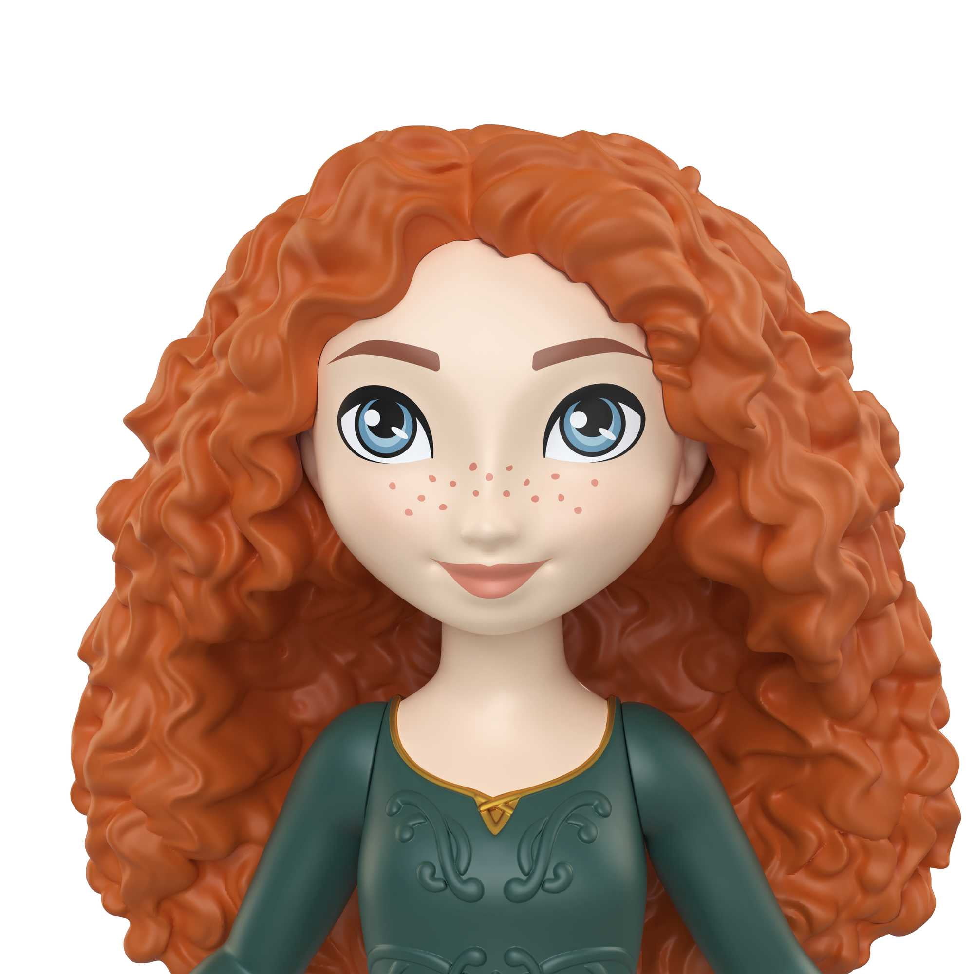 Disney Princess Merida Small Doll, Collectible Disney Toy Inspired by the Movie Brave