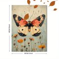 thumbnail image 3 of Qisvanset Framed Canvas Wall Art, 12x16 Inch Vintage Moth Cottage Core Apartment Wall Decor, 3 of 5