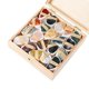 thumbnail image 4 of Colección de rocas y minerales Kit de cristales de piedras preciosas para niños Juguetes educativos Ciencia estilo D, 4 of 9