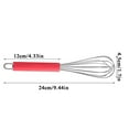 thumbnail image 2 of Wovilon Tools Home Improvement New 9-Inch 430 Stainless Steel Eg G Beater Manual Eg G Beater Baking Tool, 2 of 6