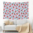 thumbnail image 3 of Xecao Strawberries Print Tapestry, Wall Hanging Room Funny Decor, Backdrop Room Decor for Bedroom Living Room dormitory, 3 of 8