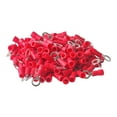 thumbnail image 5 of 100Pcs 22-16 Gauge #10 Stud Red Ring Terminals Connectors Crimp Tin Copper Core, 5 of 6