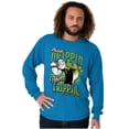 thumbnail image 4 of Popeye Always Drippin Never Trippin Men Big & Tall Long Sleeve Tee Brisco Brands 5X, 4 of 6
