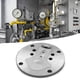 thumbnail image 4 of Cylinder Valve Plate Standard Size Valve Plate Steel Thickened for Air Compressor, 4 of 8