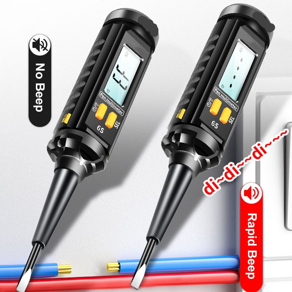 Pen Type Digital Multimeter Capacitance Tester Non-Contact Voltmeter Live/Null Wire Tester