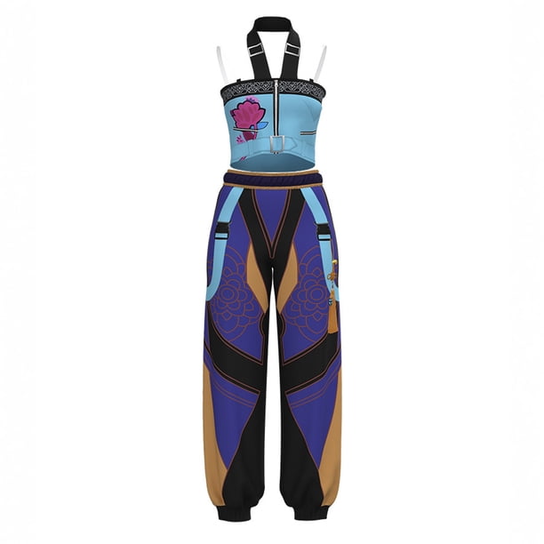 Pop Stars Perfect Demon Clothes Hunter,Zoey POP cazadora para niña Fall Celebrate Birthday Disfraz