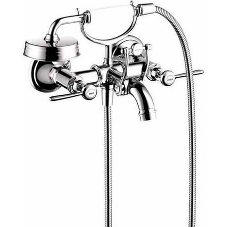 - Hansgrohe Axor 16551821 Montreux Roman Tub Filler Faucet Wall-Mounted Less Valve, Various Colors