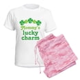 thumbnail image 6 of CafePress - Irish Mommy's Lucky Charm Women's Light Pajamas - Women's Short Sleeve Print T-Shirt and Pants Light Cotton Pajama Set, 6 of 7