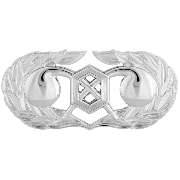 Air Force Basic Civil Engineer Readiness Badge Mirror Finish
