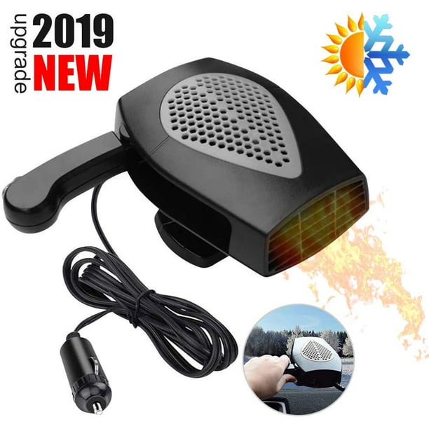 12V 150W Portable Car Heater and Defroster, Car Windshield Defogger and  Defroster, Car Heater That Plugs into Cigarette Lighter, 2 In1 Fast Heating  
