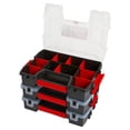 thumbnail image 3 of Organizador de almacenamiento CRAFTSMAN CMST60964M, paquete de 3 con 10 compartimentos, 3 of 6