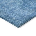 thumbnail image 3 of Addison Rugs Chantille Indoor/Outdoor Transitional Floral Denim Machine Washable Rectangle Rug, 8' x 10', 3 of 8
