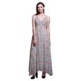thumbnail image 1 of Bimba Robe de Plage Bohème Longue Sans Manches à Bretelles Imprimée pour Femmes - Petit, 1 of 6