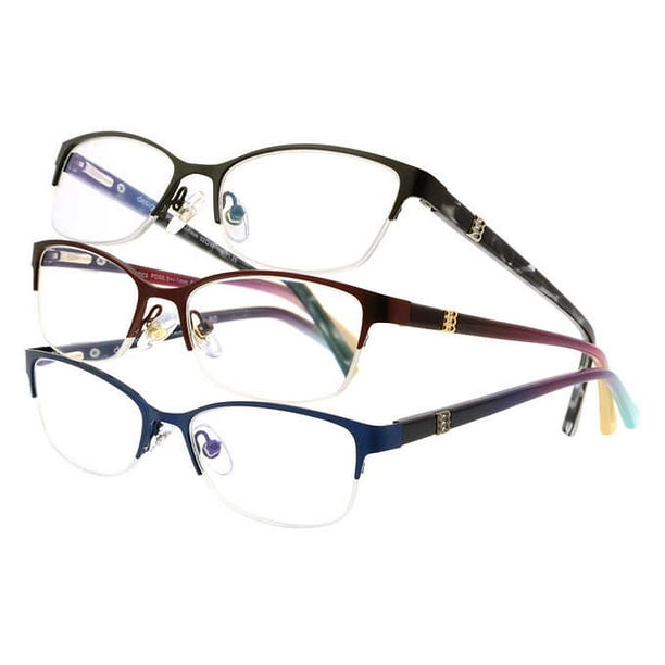 Foster Grant Design Optics foster Grant SemiRimless Ladies Fashion